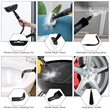 Pemberly Row Portable Household Steam Cleaner 1050W in Yellow