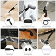 Pemberly Row 1400W Multipurpose Pressurized Steam Cleaner Mop in Gray