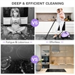 Pemberly Row 2000W Heavy Duty Steam Cleaner Mop Multipurpose in Purple
