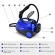 Pemberly Row 2000W Heavy Duty Steam Cleaner Mop Multipurpose in Blue