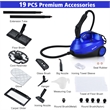 Pemberly Row 2000W Heavy Duty Steam Cleaner Mop Multipurpose in Blue