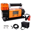 Pemberly Row 12V Heavy Duty Air Compressor 150 PSI Tire Inflator with Gauge