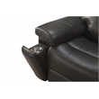 Pemberly Row Power Reclining Sofa with Heat and Massage in Matteo Smokey Gray