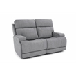 Pemberly Row Zero Gravity Loveseat with Power Recline in Arula Dolphin
