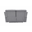 Pemberly Row Zero Gravity Loveseat with Power Recline in Arula Dolphin