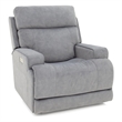 Pemberly Row Premium Zero Gravity Power Recliner in Arula Dolphin