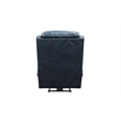 Pemberly Row Big and Tall Power Recliner with Power Head Rest in Shoreham Blue