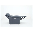 Pemberly Row Premium Zero Gravity Power Recliner in Santa Fe Ocean