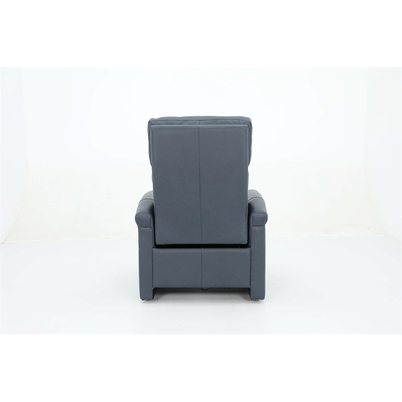 Pemberly Row Premium Zero Gravity Power Recliner in Santa Fe Ocean