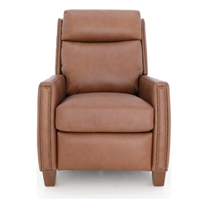 Pemberly Row Power Recliner with Head Rest and Lumbar in Dobbs Saddle
