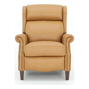 Pemberly Row Power Recliner with Head Rest and Lumbar in Santa Fe Brandy