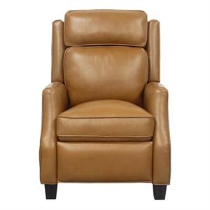 Pemberly Row Push Thru The Arms Recliner in Shoreham Ponytail