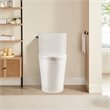 Pemberly Row Side-Flush Elongated One-Pc Ceramic Toilet with ADA Height in White