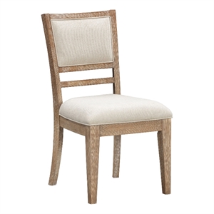 Pemberly Row Upholstered Upholstered Dining Chair Set of 2 with Solid Frame