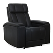 Pemberly Row Zero Gravity Power Recliner with Storage in Black
