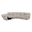 Pemberly Row Quartz 6 Piece Zero Gravity Power Reclining Sectional