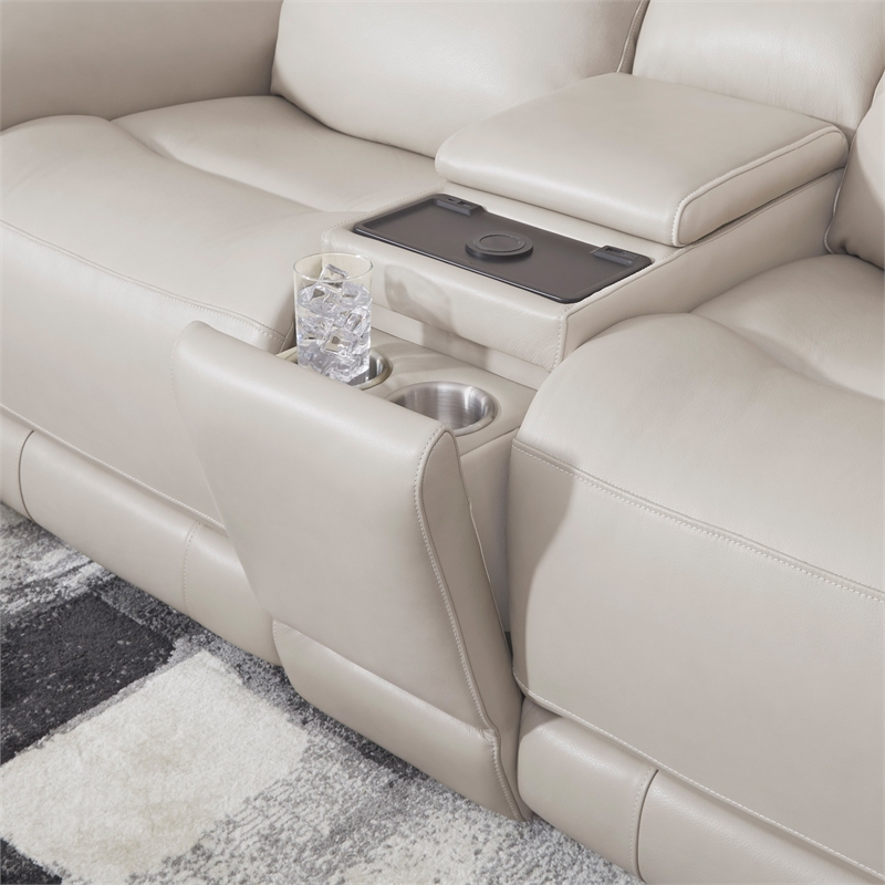 Pemberly Row Quartz Zero Gravity Power Reclining Sofa and Loveseat