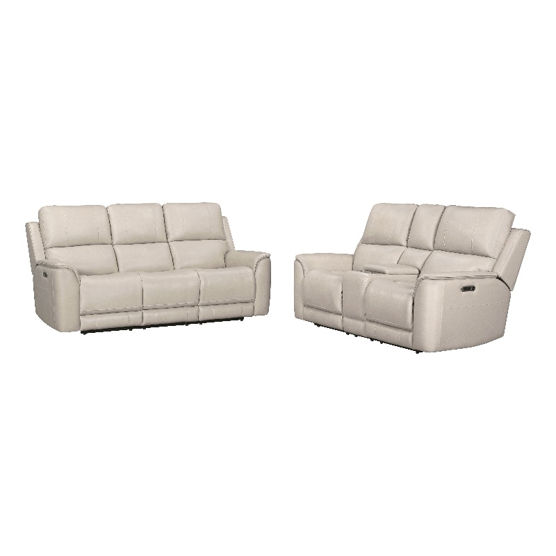 Pemberly Row Quartz Zero Gravity Power Reclining Sofa and Loveseat
