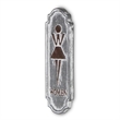 Pemberly Row Rustic Cast Iron Metal Womens Room Placard Wall Sign