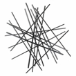 Pemberly Row Large Abstract Metal Wall Decor with Texture in Black