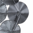 Pemberly Row Coastal Multi Dimensional Flower Burst Metal Wall Decor