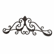 Pemberly Row Curved Rustic Metal Door Topper Wall Decorative Accent