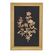 Pemberly Row Gold Framed Garden Flowers Decorative Wall Print