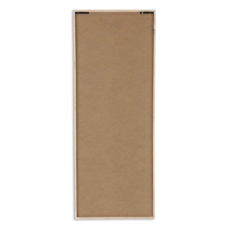 Pemberly Row Vertical Flowering Lavender Bouquet Wall Panel Left