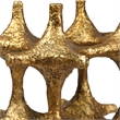 Pemberly Row Connection Modern Sculptures in Brass (Set of 2)