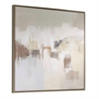 Pemberly Row Framed Abstract Acrylic Art on Canvas in Multi-Color