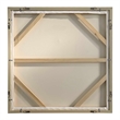 Pemberly Row Framed Abstract Acrylic Art on Canvas in Multi-Color