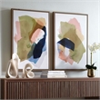 Pemberly Row Framed Gallery Wall Canvases in Multi-Color (Set of 2)