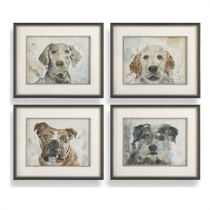 Pemberly Row Framed Gallery Wall Prints in Multi-Color (Set of 4)
