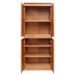 Pemberly Row 5 Shelf Storage Cabinet with Doors 30
