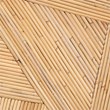 Pemberly Row Natural Rattan Round End Table with Pillar Base