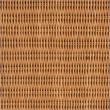 Pemberly Row Natural Rattan End Table with Braided Detail and Open Shelf