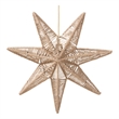 Pemberly Row Handwoven Jute 7-Point Star Pendant Lampshade for Ceiling