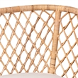 Pemberly Row Light Honey Rattan 3-Piece Dining Nook with Open Weave Benches