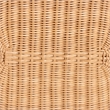 Pemberly Row Light Honey Rattan Elephant Sculpture End Table