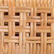 Pemberly Row Natural Rattan Swivel Counter Stool with Cushion