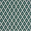 Pemberly Row Natural Rattan Round Bistro Dining Table in Green