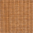 Pemberly Row Contemporary Rattan Accent Bench with Crisscross Base