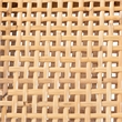 Pemberly Row Contemporary Rattan and Wood 2-Piece Dining Chair Set
