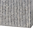Pemberly Row Capiz Shell Console Table with Geometric Pattern