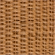 Pemberly Row Contemporary Rattan 3-Seater Sofa with U-Shaped Frame
