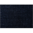 Pemberly Row Rounded Headboard Upholstered Platform King Bed in Blue Fabric