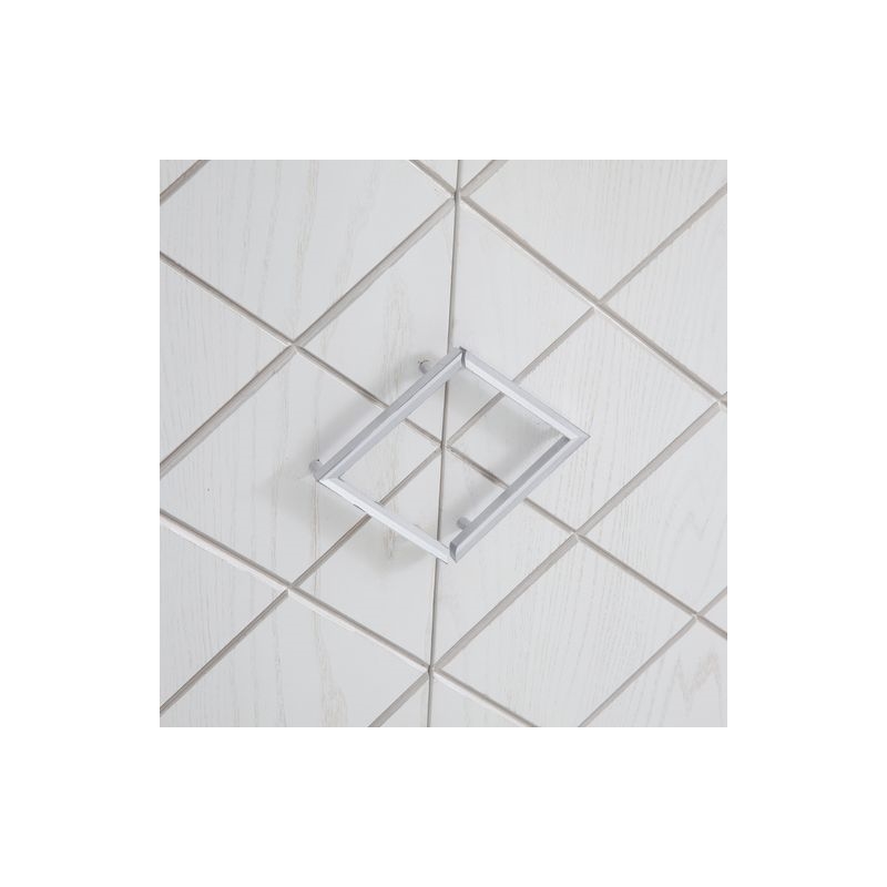 Pemberly Row 4-Door Rubberwood and Oak Veneer Server in White