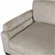 Pemberly Row 6-Piece Modular Sectional with 2 Ottomans 6 Pillows in Taupe