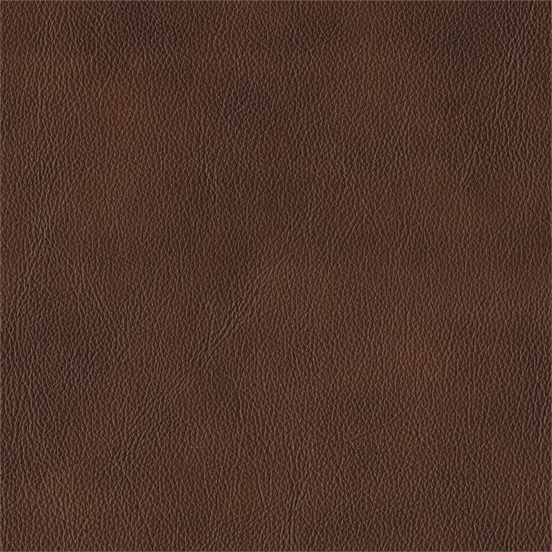 Pemberly Row Top Grain Leather Power Reclining Sofa Wall Hugger USB in Brown