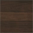 Pemberly Row Walnut Veneer Cocktail Table with Tambour Door Storage